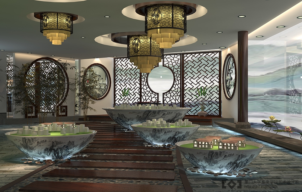 模型展台区（原图）