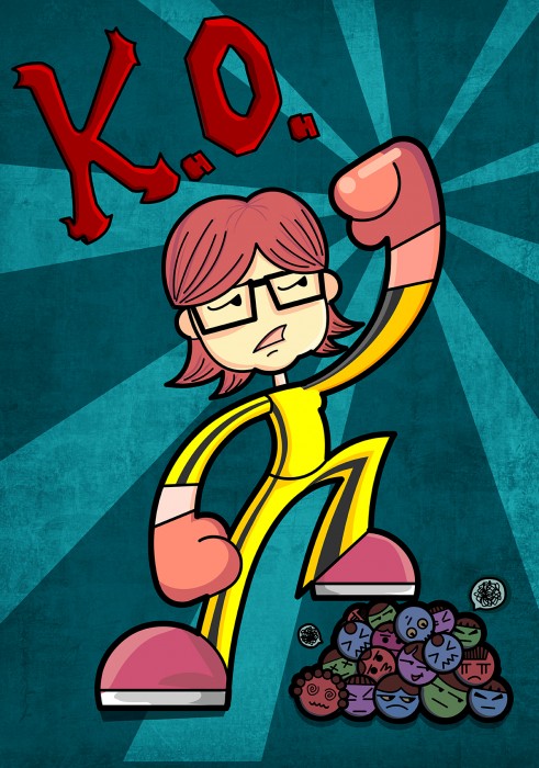 《自画像》图形设计课程作业 作者：13级张玉清 指导教师：崔文铮