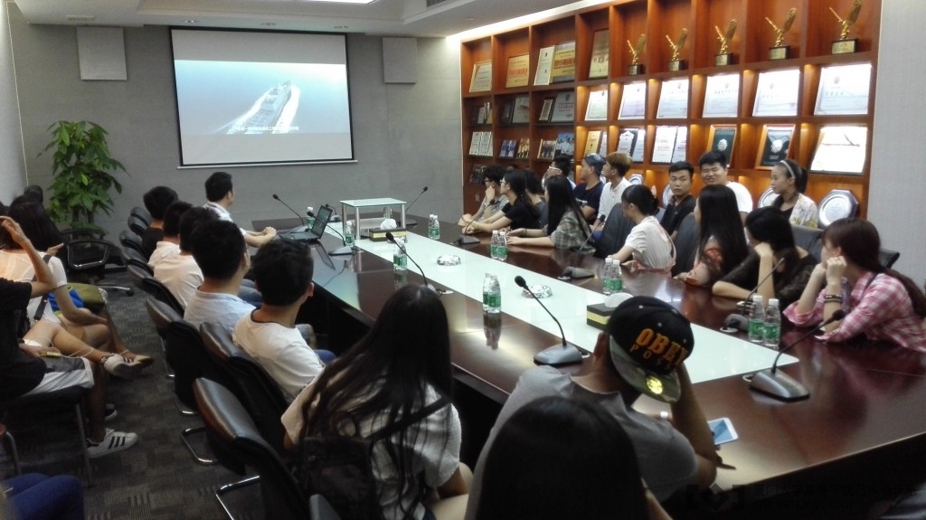 与万科集团交流