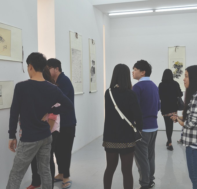 艺术设计系举办中国画作品冬季展by孟国辉3副本